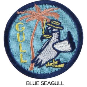 GULL GULL PATCH BLUE SEA GULL