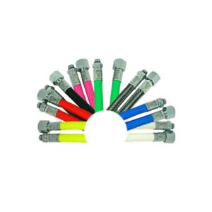 OMS Miflex high-flexible LP regulator hose, 210 cm, UNF 3/8