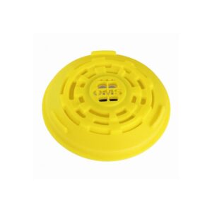 PURGE COVER WITH METAL INSERT YELLOW