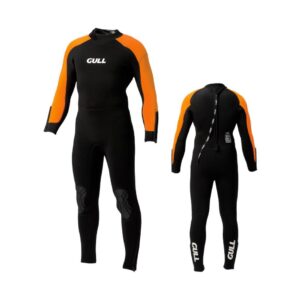 Gull Wetsuit 5 MM Men Fullsuit Orange