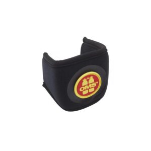 Mask strap cover with OMS Logo