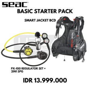 SEAC REGULATOR DAN BCD SET PX100 & SMART STARTER PACK