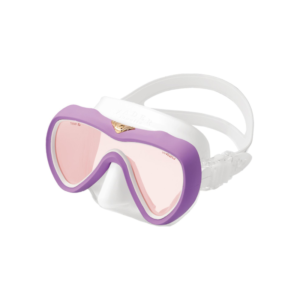 Diving Mask Gull Vader Fanette UV420 White Silicone Fuji Purple